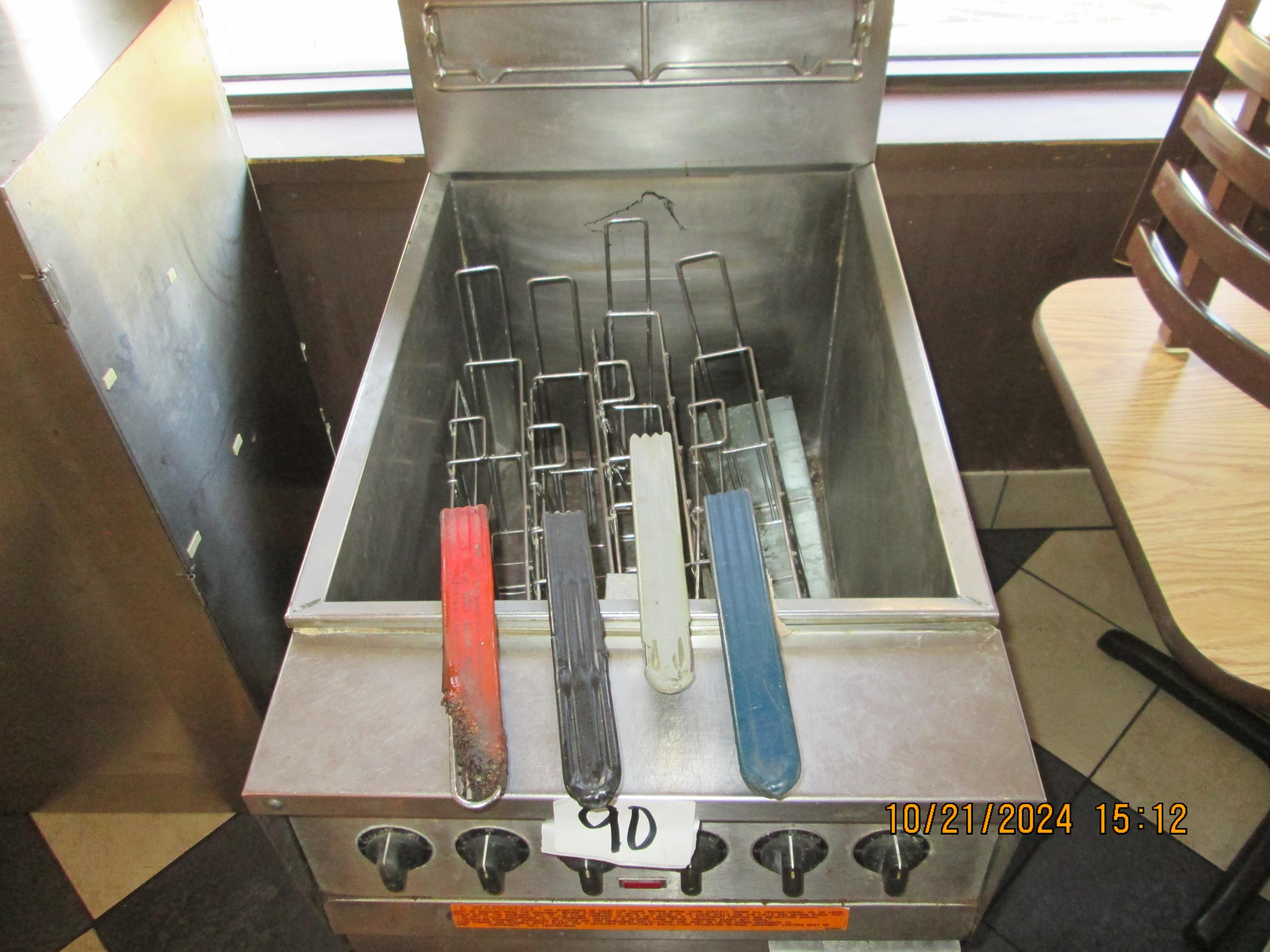Fry Master Natural Gas Rethermalizer