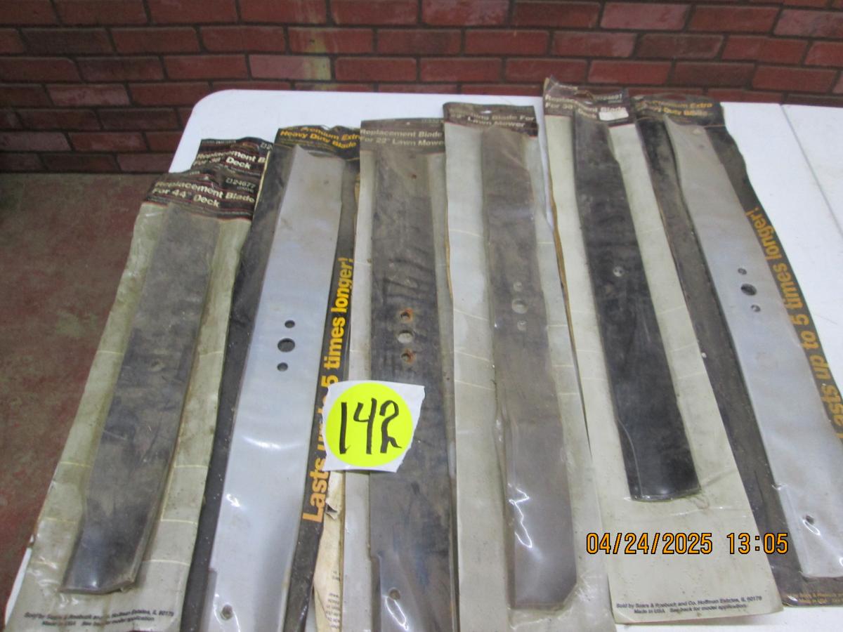 6 Asst. Craftsman Mower Deck Blades