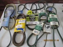 10 Asst. Belts