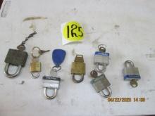 7 Asst. Locks with Keys