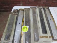 6 Asst. Craftsman Mower Deck Blades