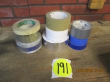 Asst Rolls Of Tape