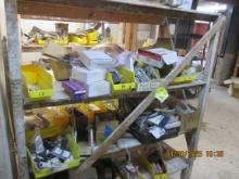 Large Assortment of parts on Rack