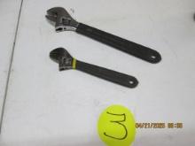 2 Asst. Adjustable Wrenches