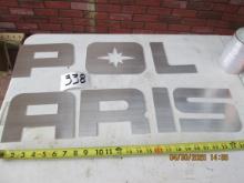 Aluminum Letters Polaris