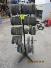 37 Asst. Lawn Mower Wheels with Display