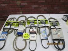 10 Asst. Mower Belts