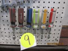 6 Asst Metric Nut Drivers