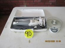 Taylor Battery Operated Briton Scale and GE Electric Knife