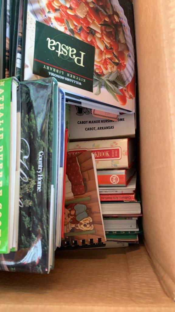 Cookbooks and other books