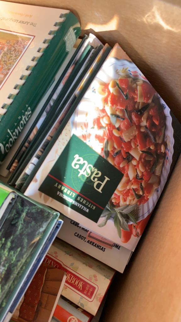 Cookbooks and other books