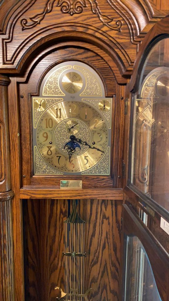 Sligh grandfather clock