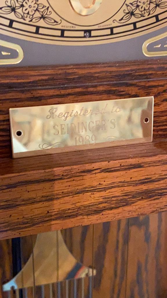 Sligh grandfather clock