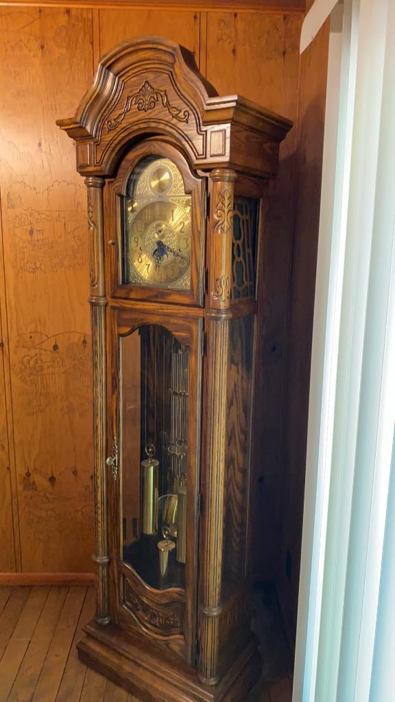 Sligh grandfather clock