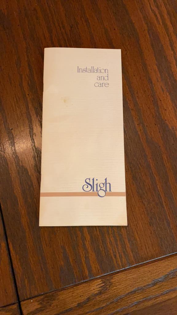 Sligh grandfather clock