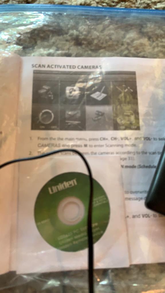 Uniden surveillance