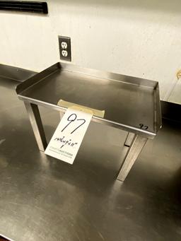 S/S 14.5"X9"X11" COUNTERTOP STAND