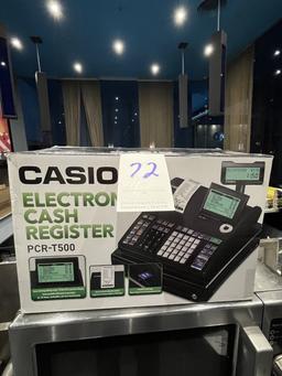NEW CASIO ELECTRONIC CASH REGISTER MOD. PCR-T500 (IN BOX)