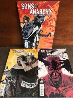 3 Issues Sons of Anarchy Comics #18 - #20 Boom Studios