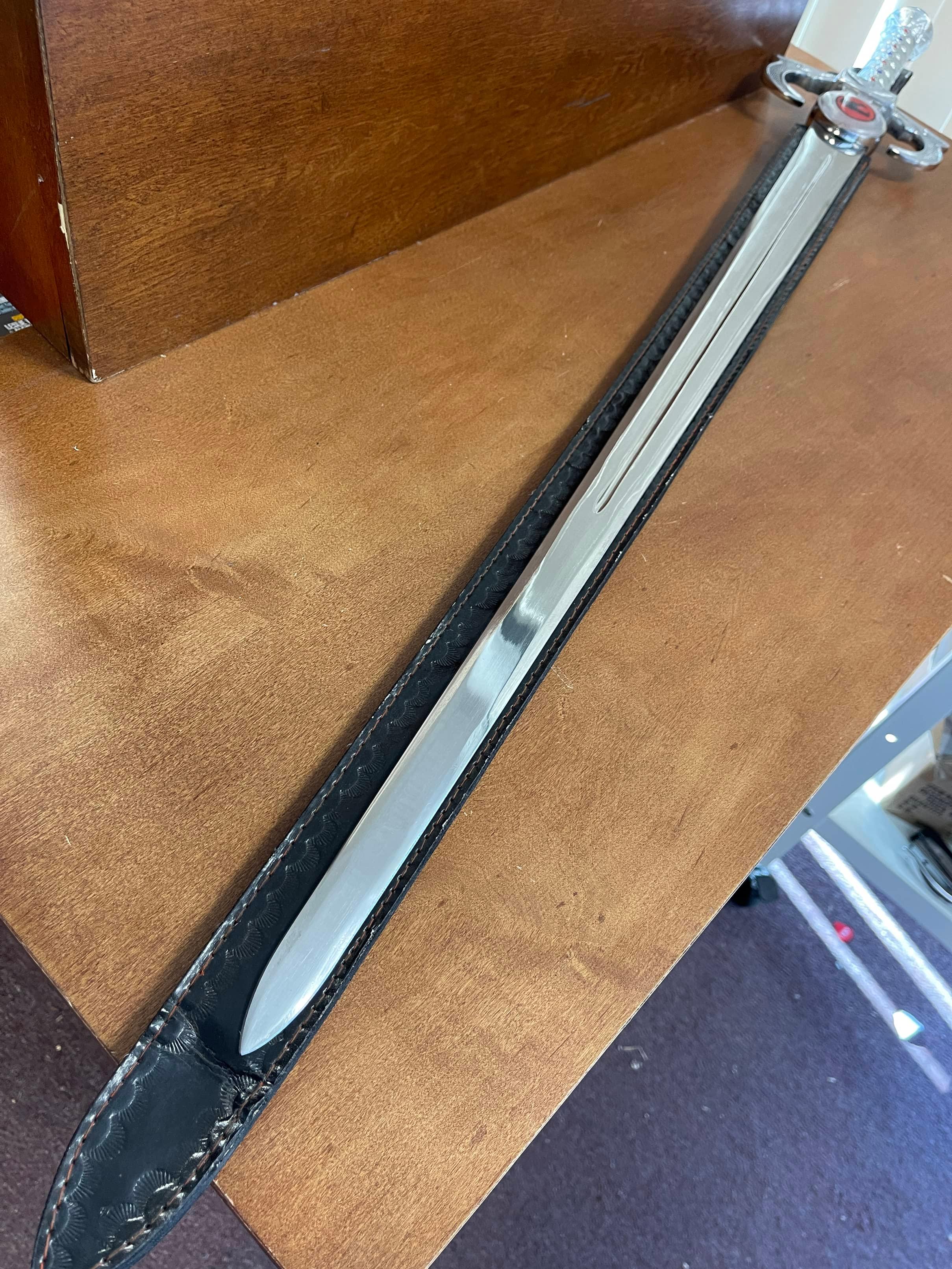 Thundercats Lion-O Sword of the Omens Replica Almost 4 Feet Long Stainless Steel