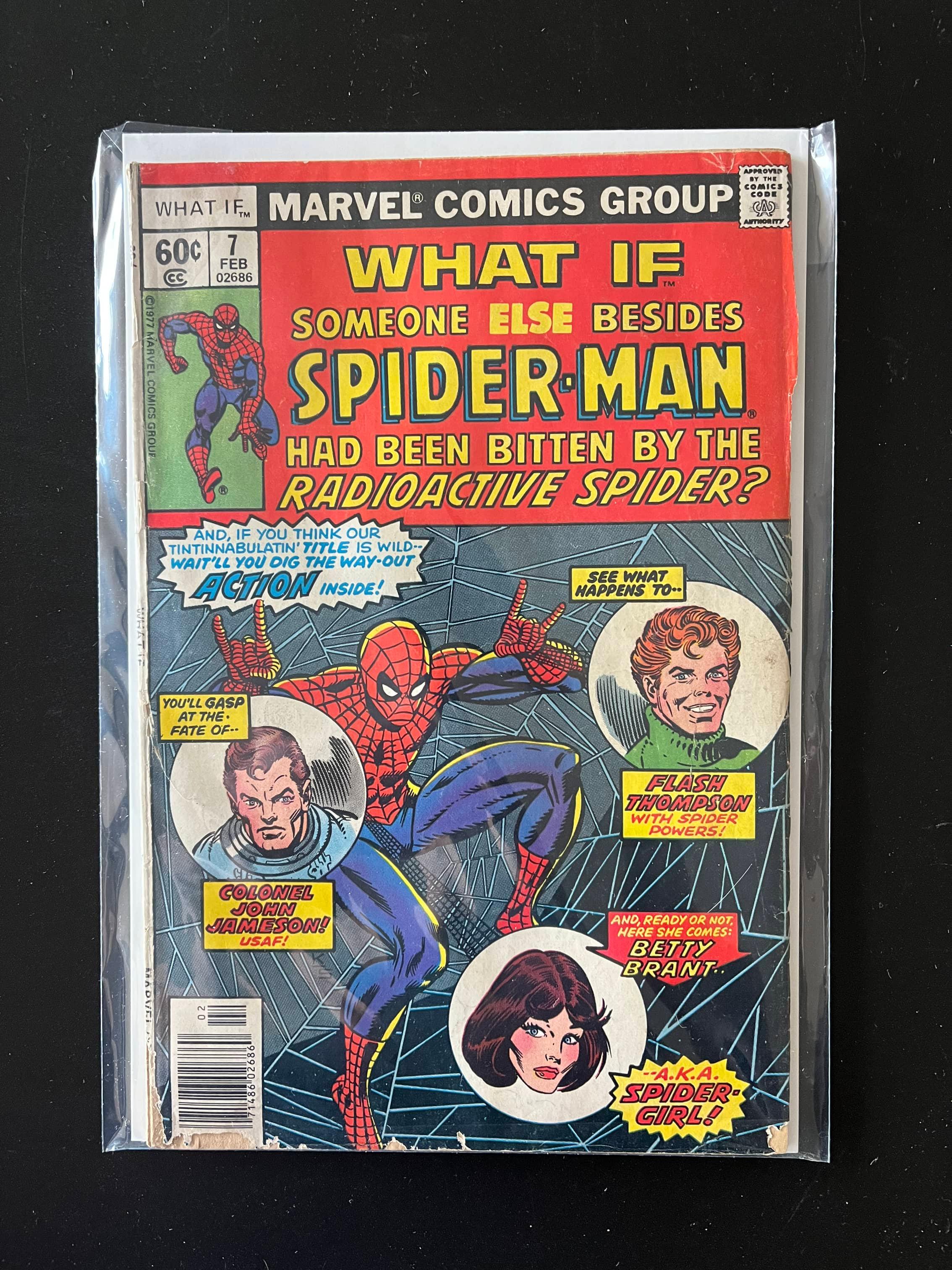 What If Comic #7 Marvel Comics 1978 Bronze Age KEY 1st Appearance of Captain Spider 1st Appearance o