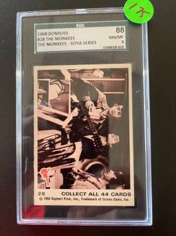 1968 Donruss The Monkees Non-Sports Card #28 Graded SGC 88 NM/Mt 8 Encased