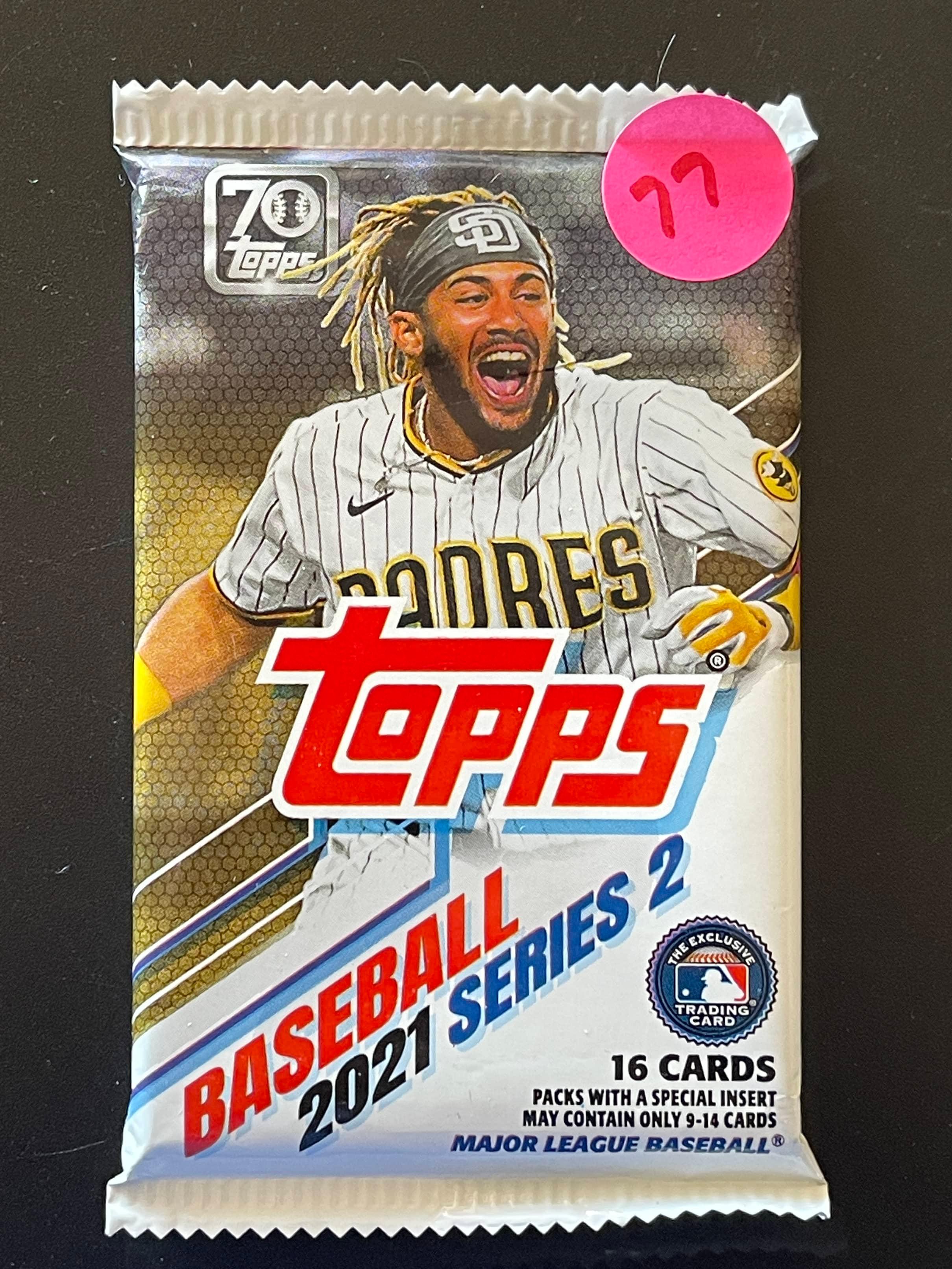Topps Unopened Pack 2021 Series 2 MLB 16 Cards