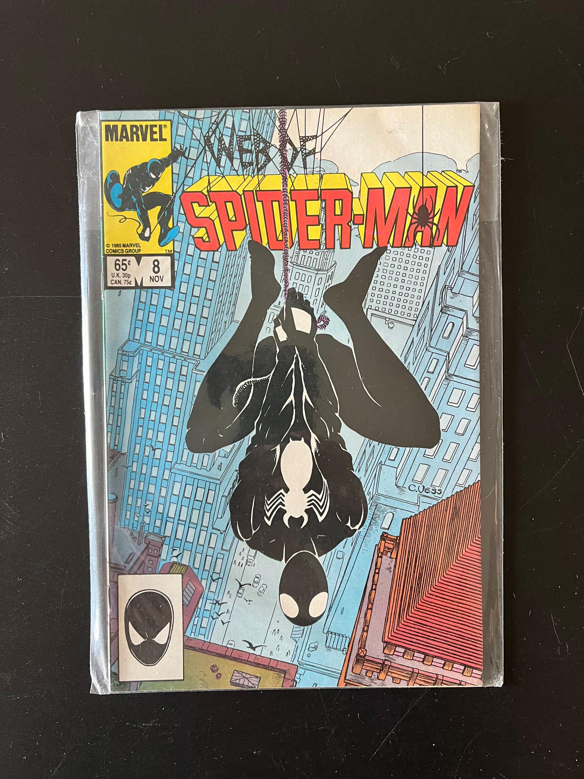 Web of Spiderman Comic #8 Marvel Comics KEY Controversial Issue Hoodlums Use Anti-Semetic Insults Wh