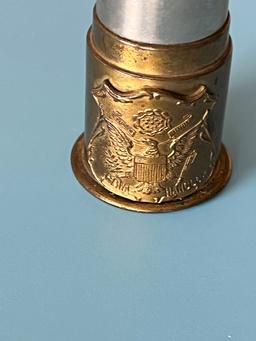 Antique Artillery Shell Shaped Bank