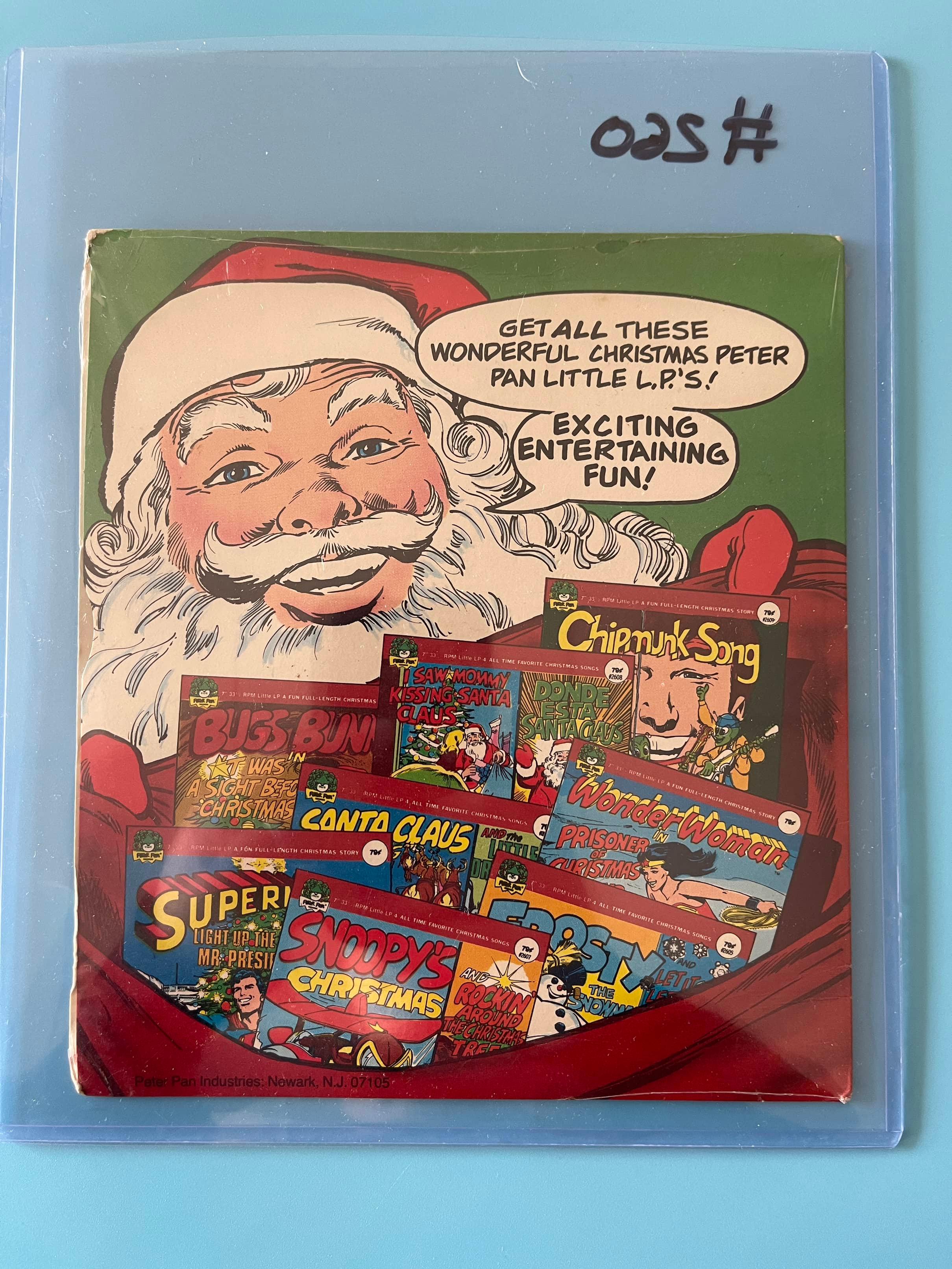 1978 Superman Xmas 45 RPM Record