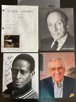 Joseph Ruskin/Frank Stallone/More Signed Photos