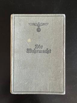 HC German Book on German Army - WWII