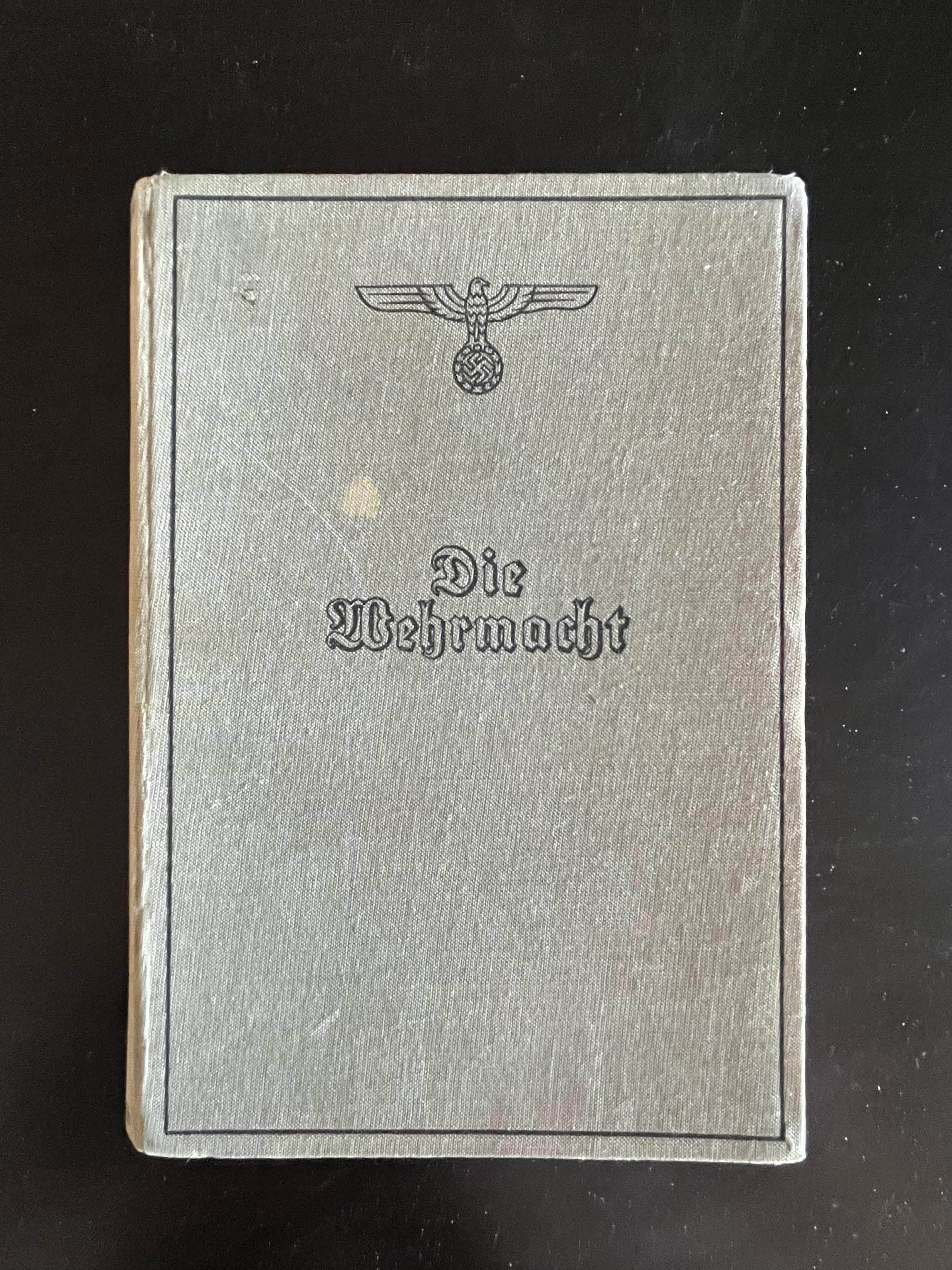 HC German Book on German Army - WWII