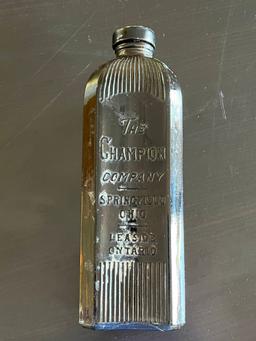 Old Funeral Home Formaldehyde Bottle