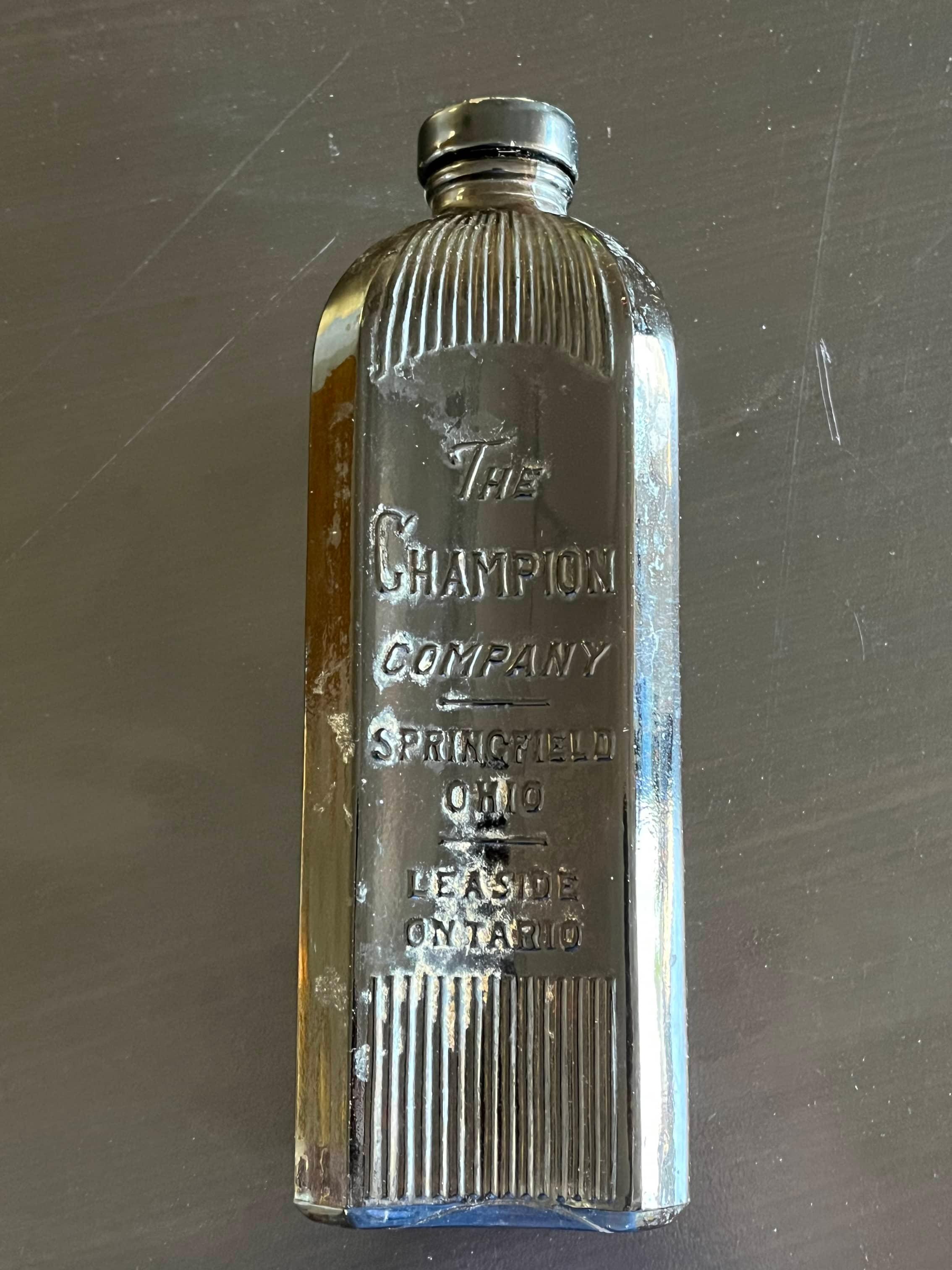 Old Funeral Home Formaldehyde Bottle