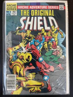 Original Shield Comic #1 Archie Adventure Series 75 Cents Key First Issue 1984 Dick Ayers