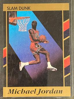 Michael Jordan 1990-91 Slam Dunk Card #8 Best of the Best NBA Basketball