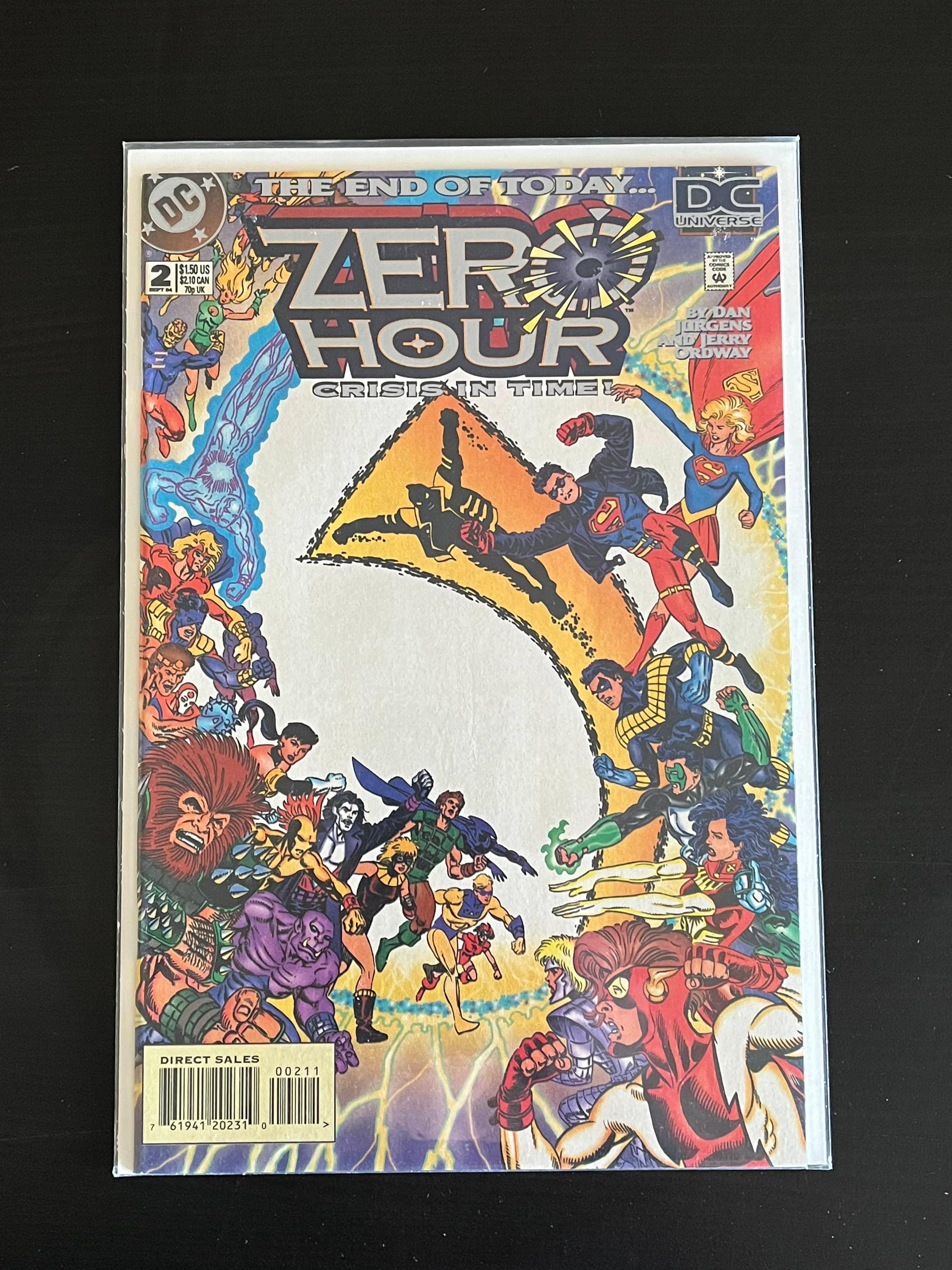 Zero Hour Crisis in Time DC Comic #2 1994