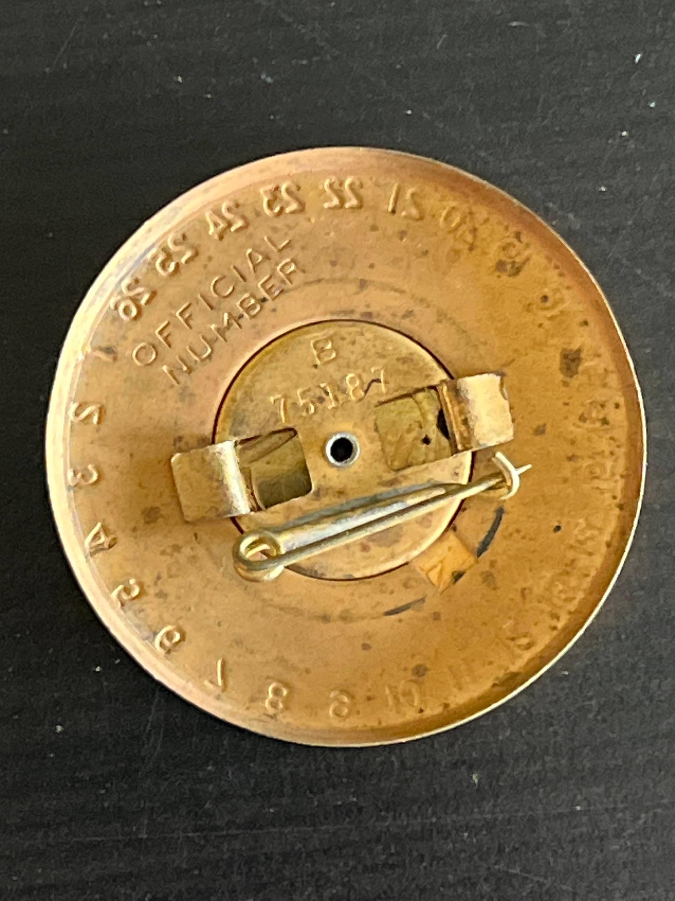 1939 Radio Little Orphan Annie Decoder Badge