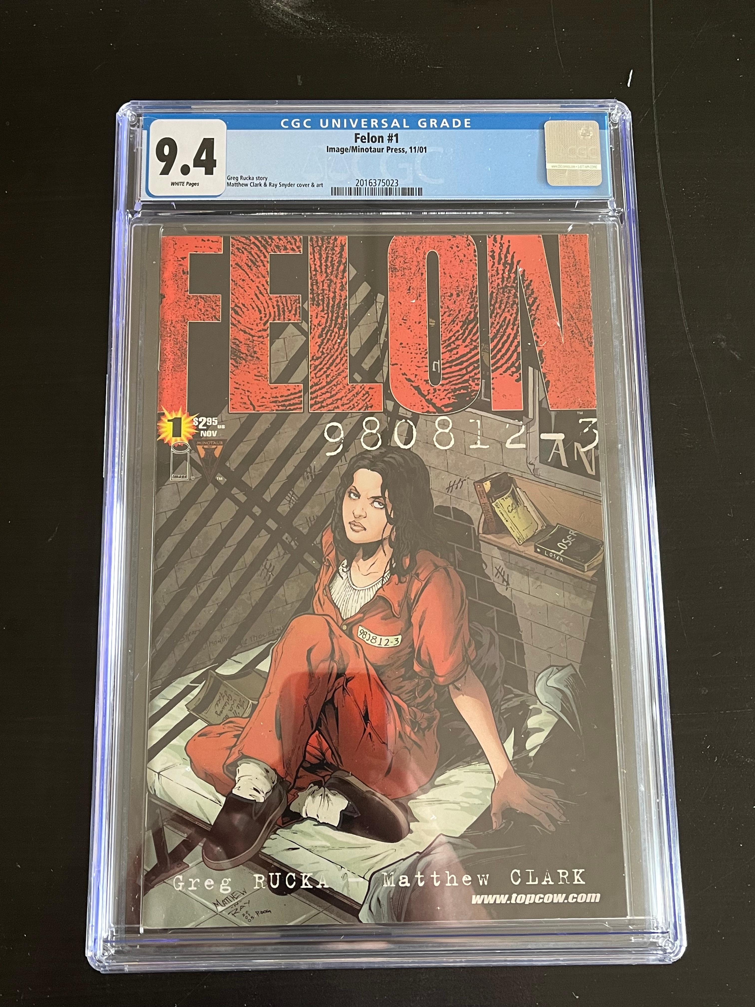 Felon #1/Image Comics 2001 CGC 9.4