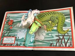 Rare 1935 Tarzan Pop-Up Book with (3) Pop-Ups