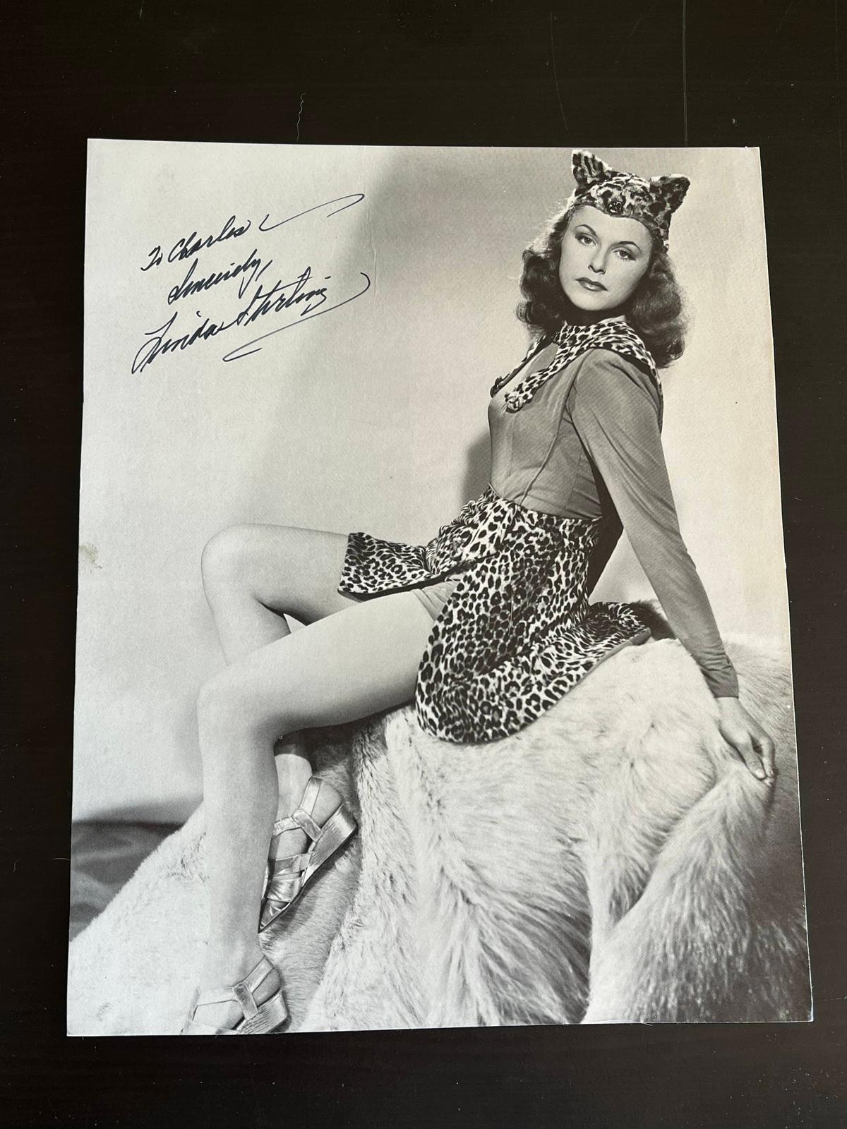 Linda Sterling Signed Photo