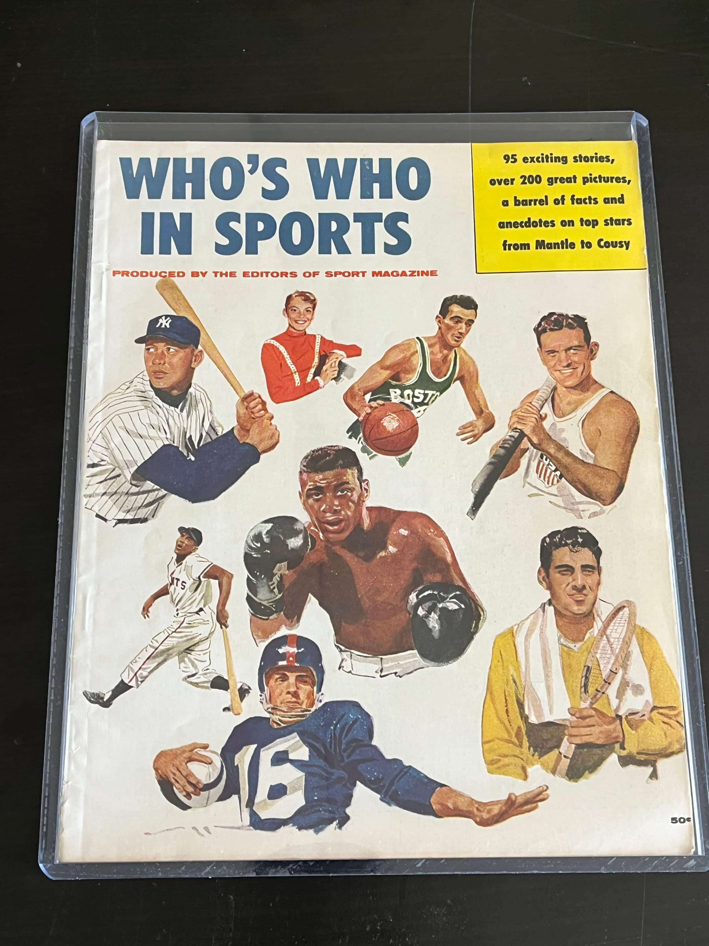 1957 Who's Who in Sports Magazine