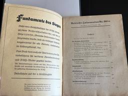 (2) WWII German 1640 DAF Booklets