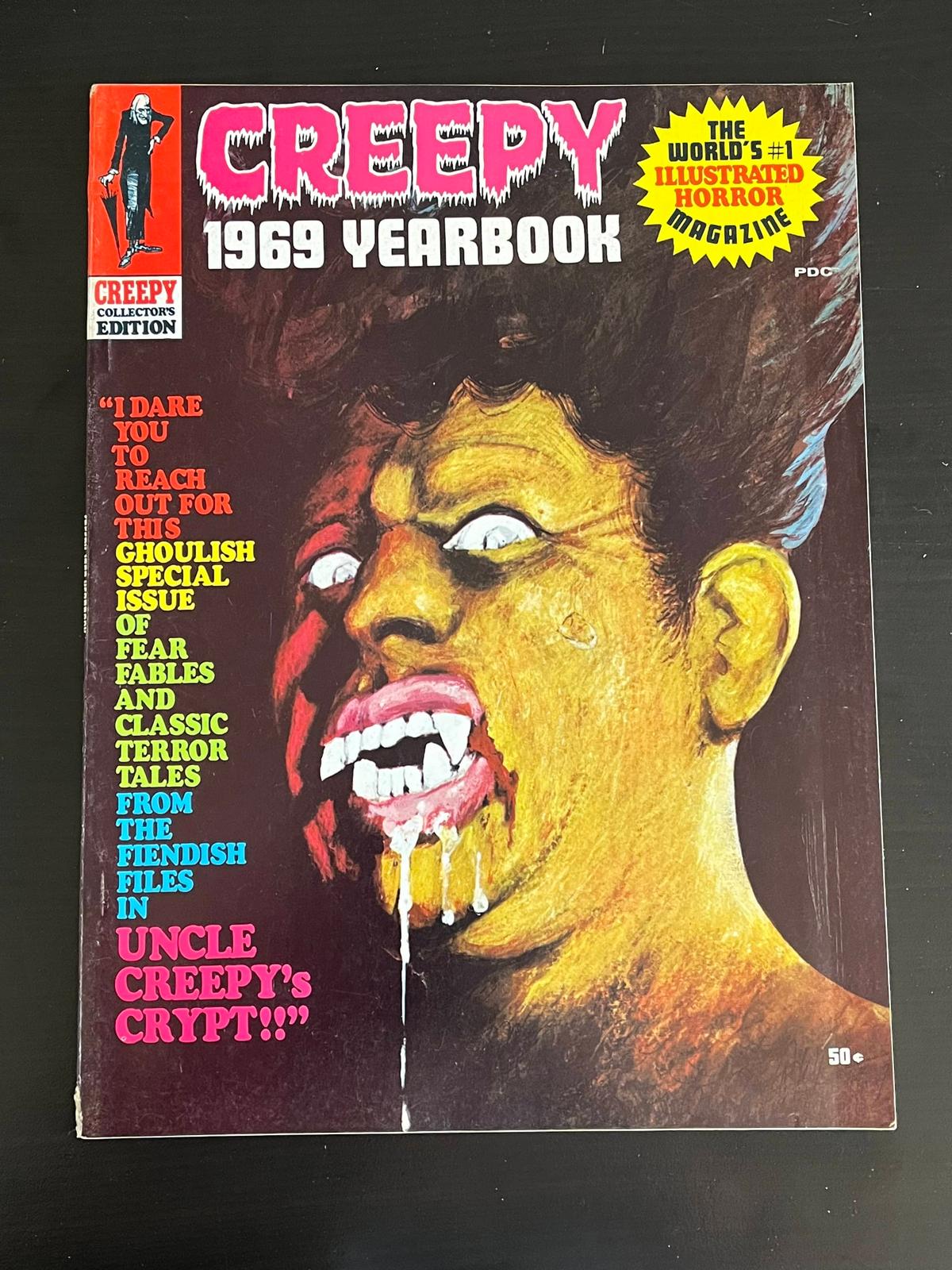 Creepy Magazine 1969 Yearbook w/Frazetta Cover