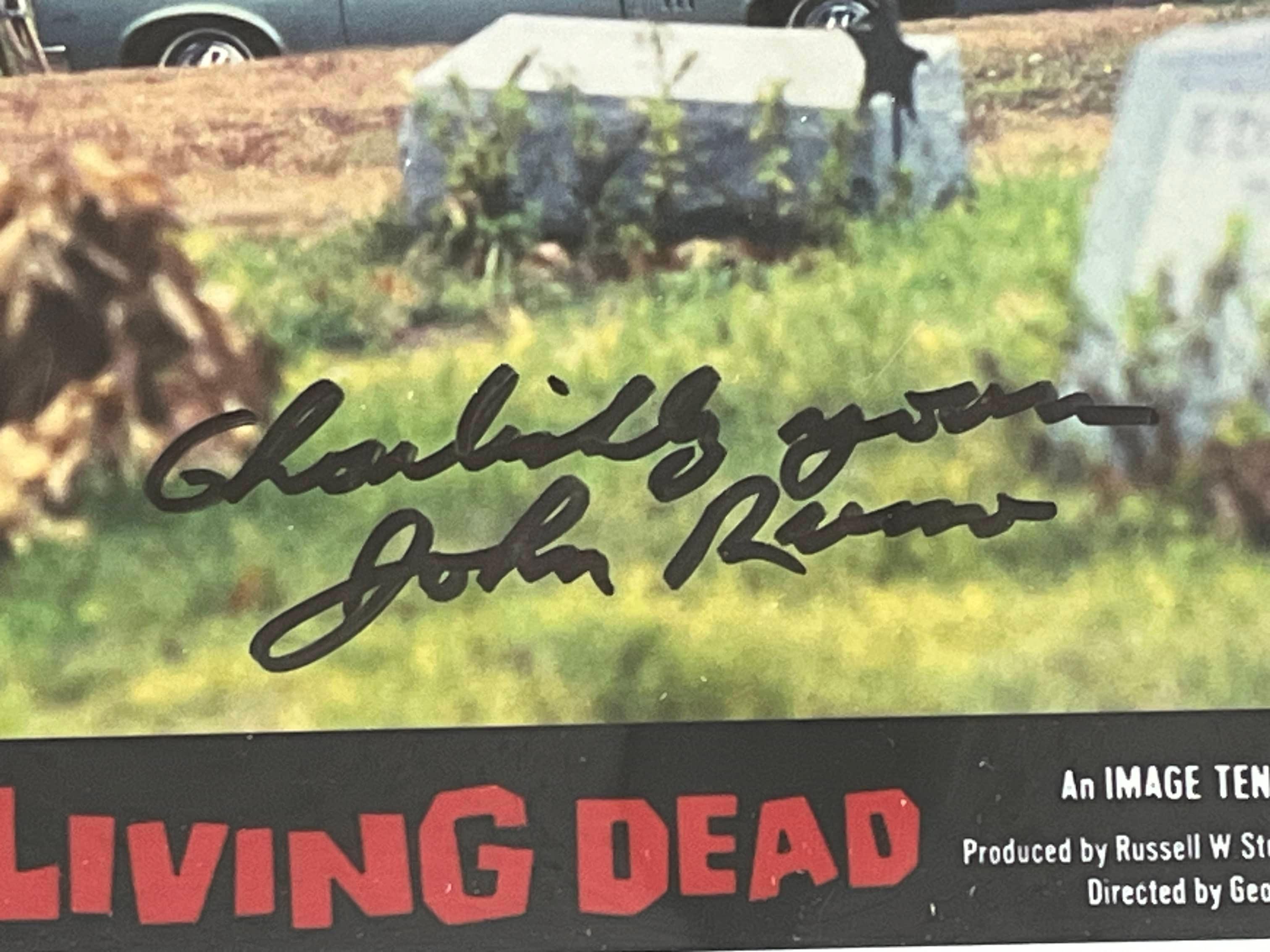 "Night of the Living Dead" John Russo Signed Photo