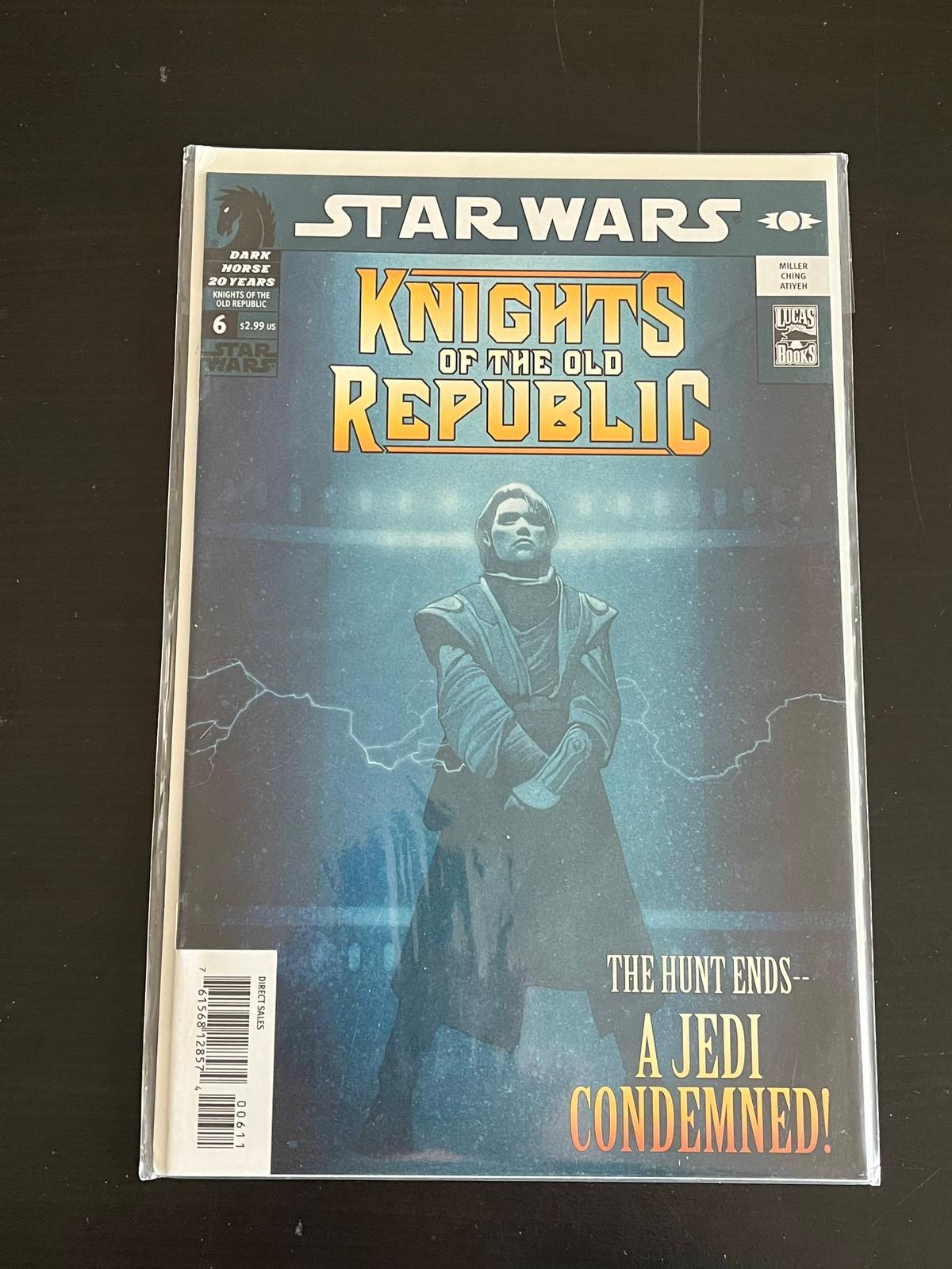 Star Wars Knights of the Old Republic Comic #6 KEY Dark Horse Lucas Books