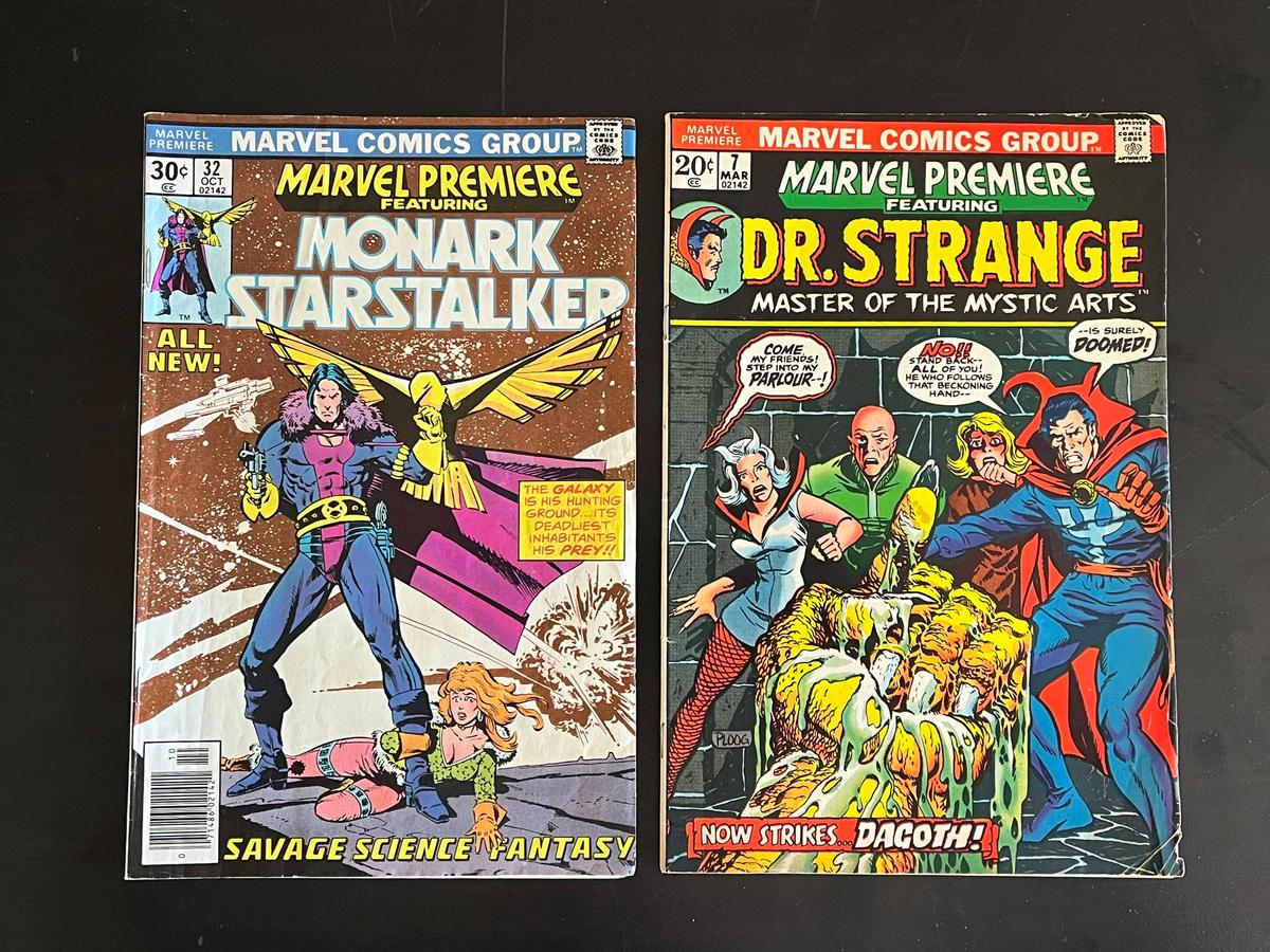 2 Issues Marvel Premiere Comic #7 & #32 Marvel KEYS