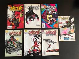 7 issues of Daredevil Comic #326-332 Complete Tree of Knowledge Storyline 1994 Elektra Black Widow