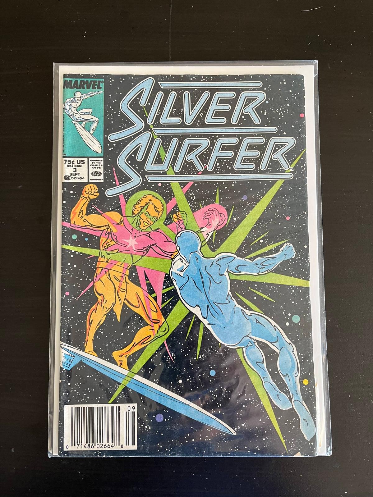 The Silver Surfer Marvel Comic #3 1987